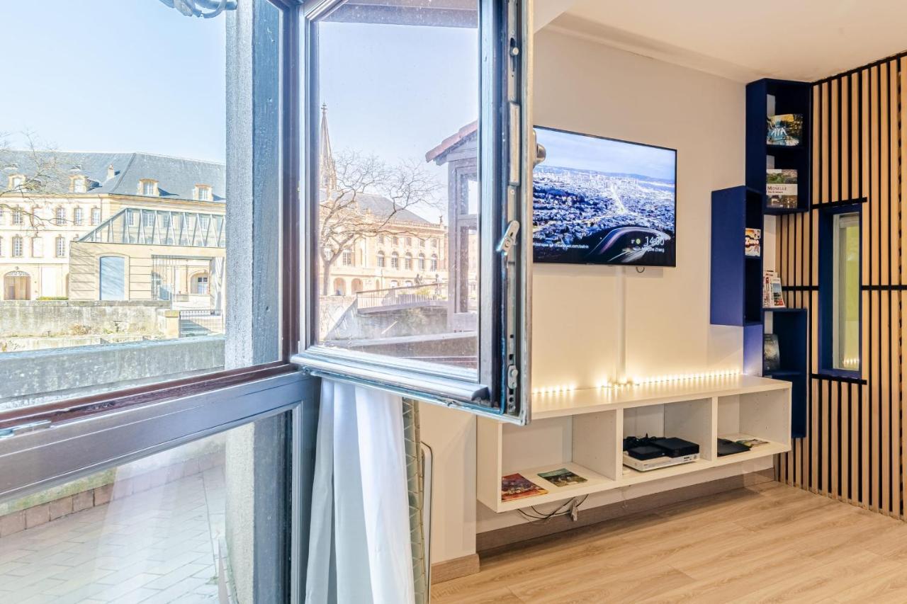 Suite "Comme A Venise" Vue Sur Metz Opera Avec Parking Inclus Exteriér fotografie